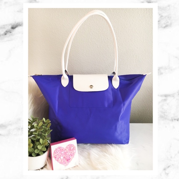 Longchamp Handbags - Longchamp Sarah Morris Le Pliage Large Tote Bag